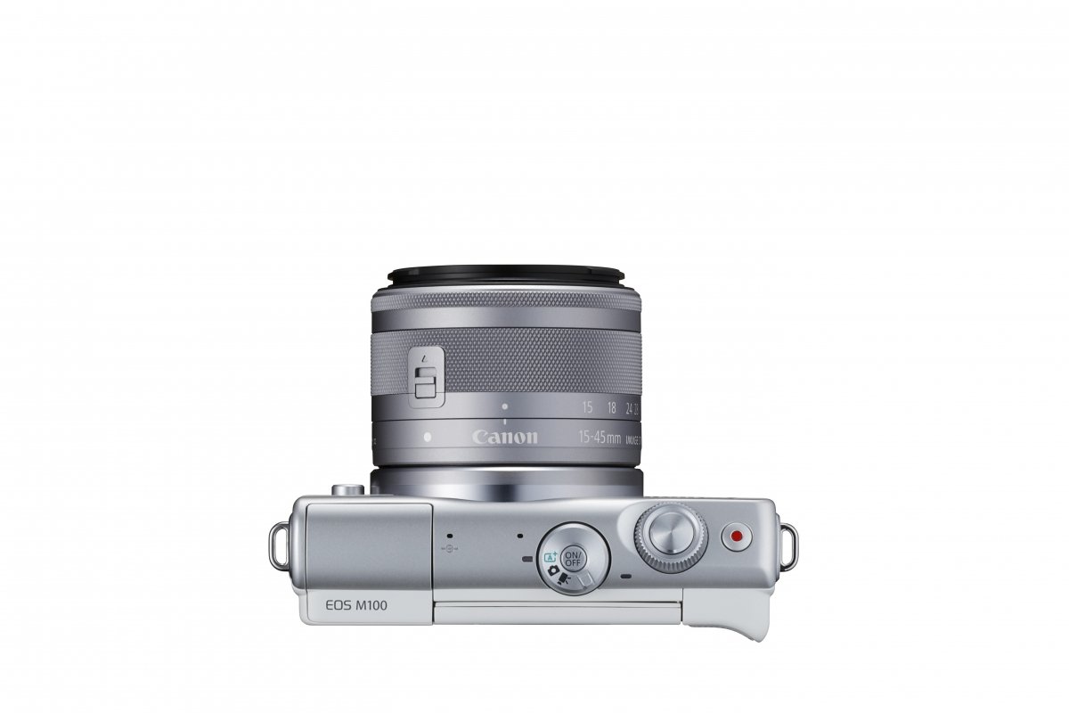 Canon M100 EF-M 15-45mm f/3.5-6.3 IS STM, Mirrorless Camera